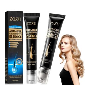 2-Pack Zozu Hair Regrowth Essence – Anti-Hair Loss Serum Oil for Therapy, Nourishing Hair Progress Oil for Dry and Broken Hair, Strengthening Zozu Hair Progress System