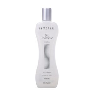 BioSilk Silk Remedy Unique Treatment – Reconstructive Remedy to Improve Shine and Stop Break up Ends, Sulfate-Free, Paraben-Free, and Cruelty-Free, 12 Oz