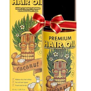 MEDIALL Intensive Hair Oil Serum for Frizzy and Broken Hair | Hair Regrowth Therapy | Hydrating and Moisturizing Hair Development Serum with Coconut, Argan, Avocado, Camellia…