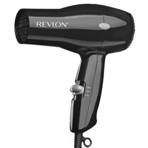 REVLON Moveable Hair Dryer | Obtain Salon-High quality Blowouts, Light-weight Construct, 1875 Watts for Fast Drying, That includes 2 Warmth & Pace Settings for Versatile Drying and Styling…